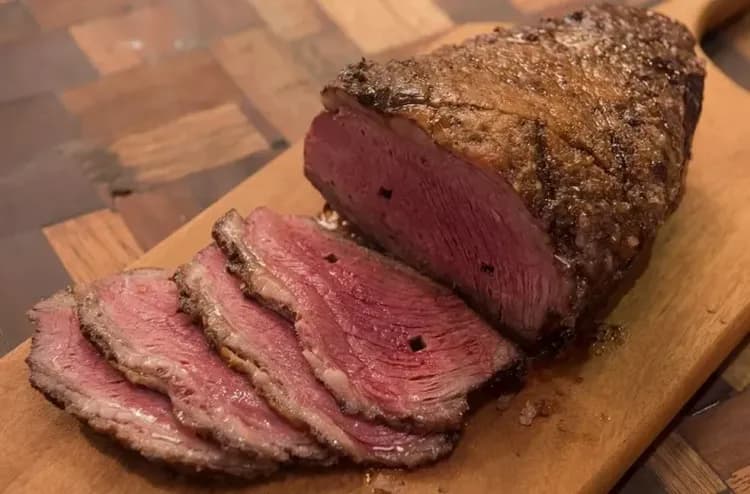 Picanha na brasa